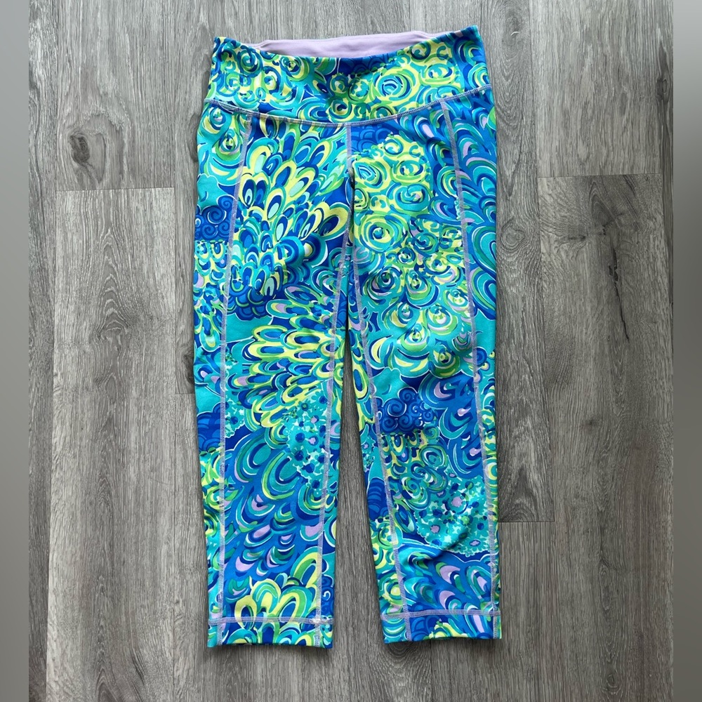Lilly Pulitzer Luxletic Weekender Crop Pant Legging, Size S